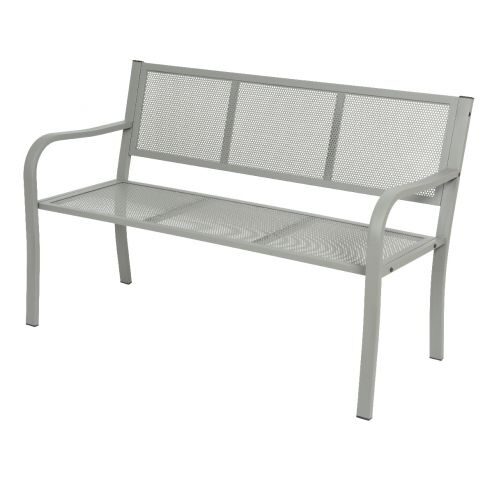Buitengewoon de boet Tuinbank Brest Licht Grijs 127 cm