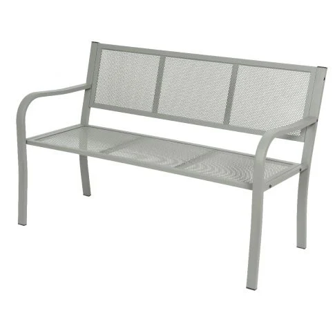 Buitengewoon de boet Tuinbank Brest Licht Grijs 127 cm