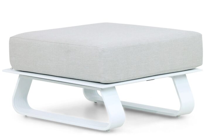 Santika Furniture Sovita loungetafel vierkant met kussen – Wit