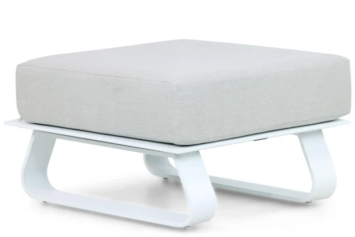 Santika Furniture Sovita loungetafel vierkant met kussen - Wit