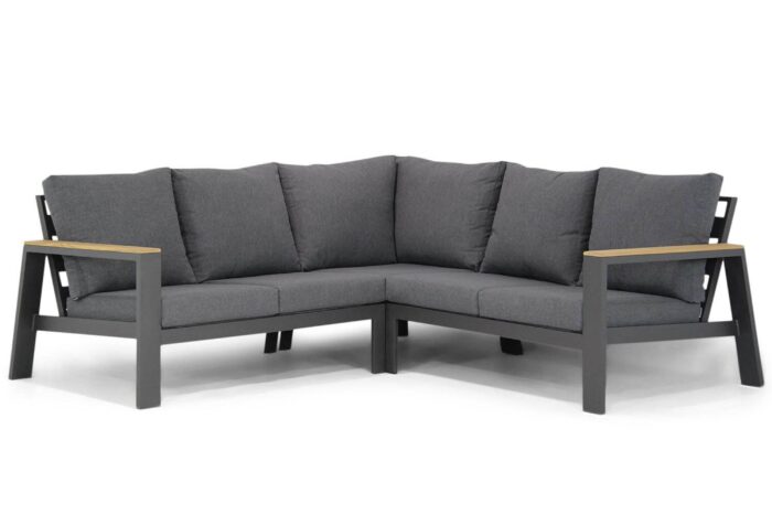 Lifestyle Garden Furniture Marietta hoek loungeset 3-delig – Grijs-antraciet