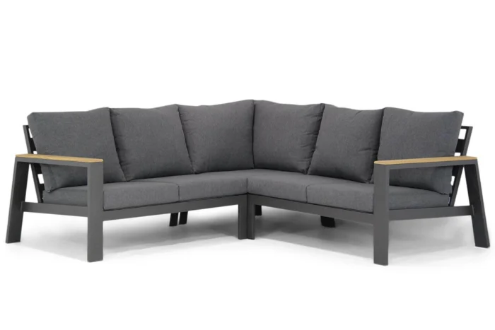 Lifestyle Garden Furniture Marietta hoek loungeset 3-delig - Grijs-antraciet