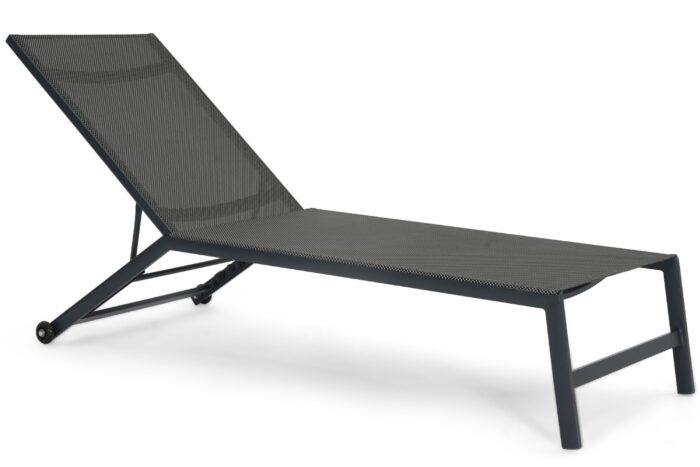 Lifestyle Garden Furniture Lento ligbed verstelbaar – Grijs-antraciet