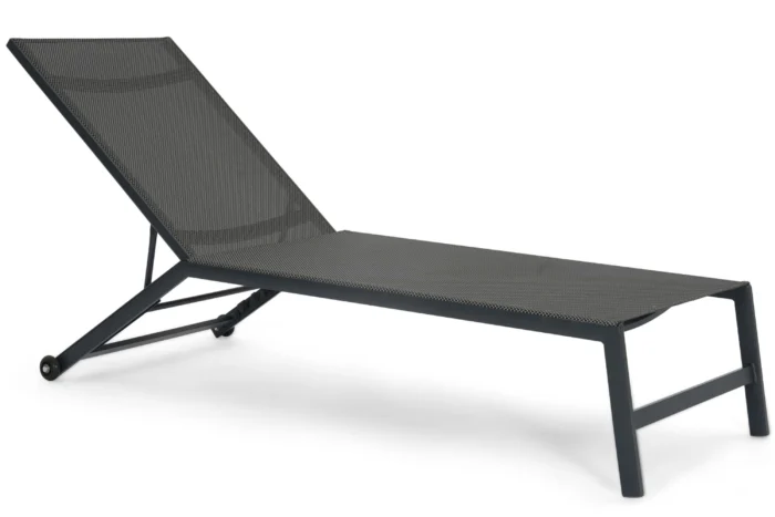 Lifestyle Garden Furniture Lento ligbed verstelbaar - Grijs-antraciet
