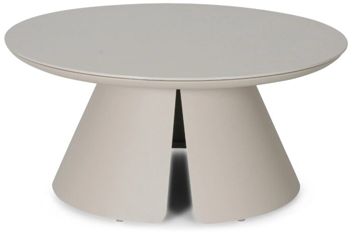 Santika Cayora lounge tuintafel 80 cm – Zand/Beige