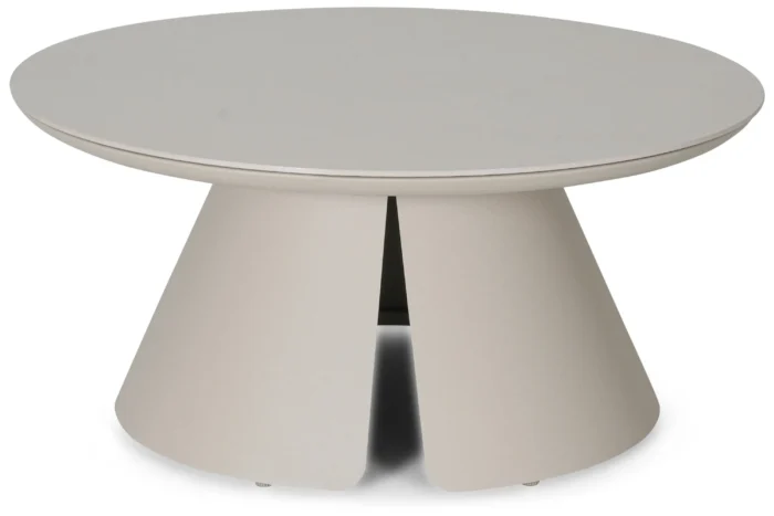 Santika Cayora lounge tuintafel 80 cm - Zand/Beige