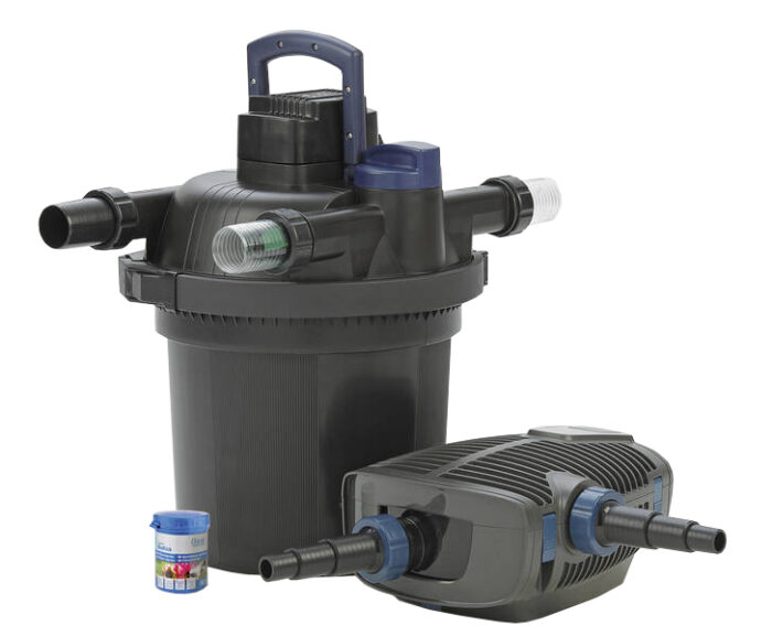 Oase FiltoClear Set 13000 Vijverfilter – Grijs / zwart