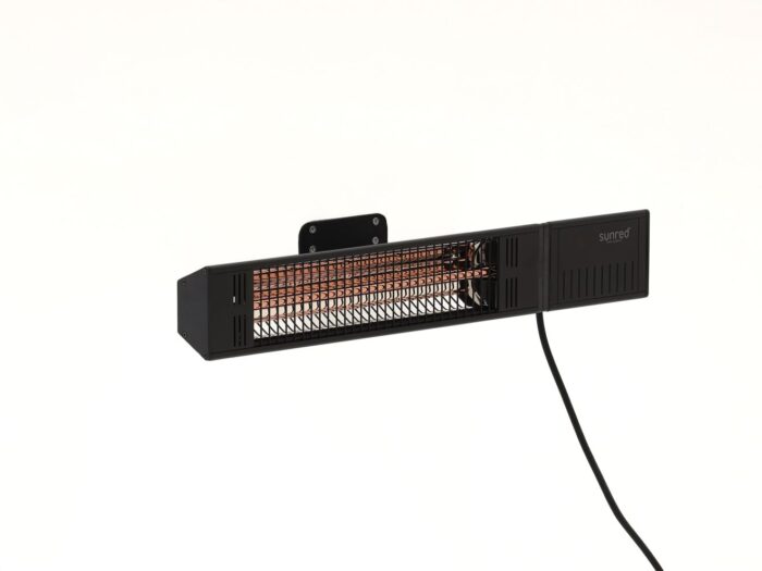 Sunred Ultra Fortuna muur terrasverwarmer 1500 Watt Laagste prijsgarantie! – Zwart