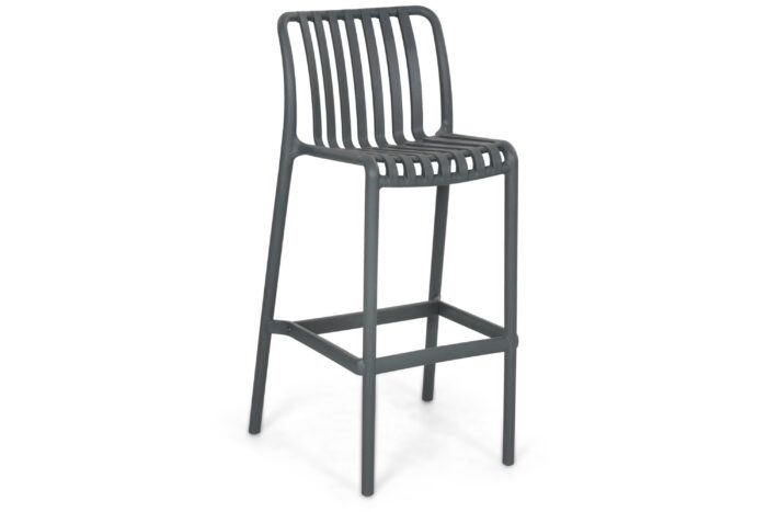 Domani Furniture Alba barstoel antracite – Grijs-antraciet