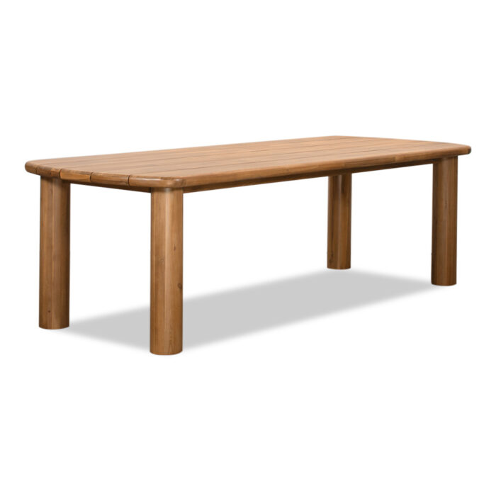 BUITEN living Laredo dining tuintafel 6 personen | hardhout | teaklook | 255cm – Light Teak