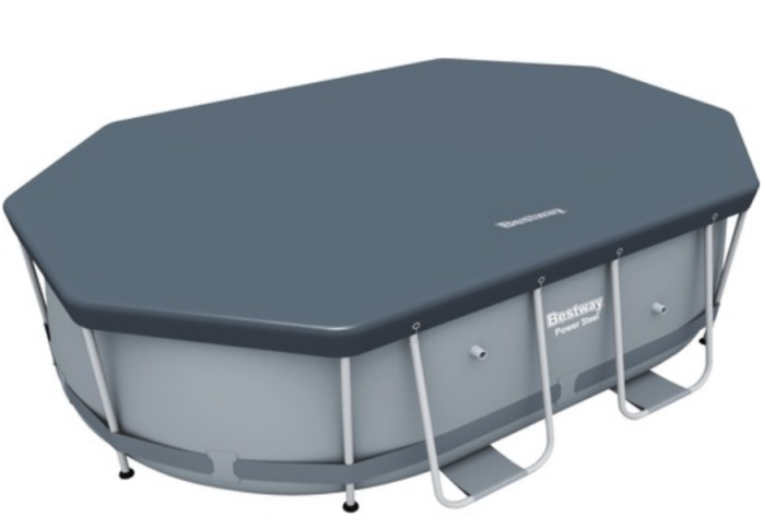 Bestway zwembad afdekzeil levant ovaal 300 – blauw