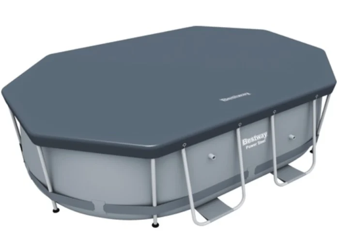 Bestway zwembad afdekzeil levant ovaal 300 - blauw