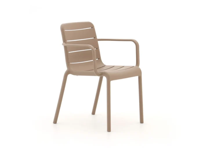Forza Furniture Narni dining tuinstoel stapelbaar - Taupe
