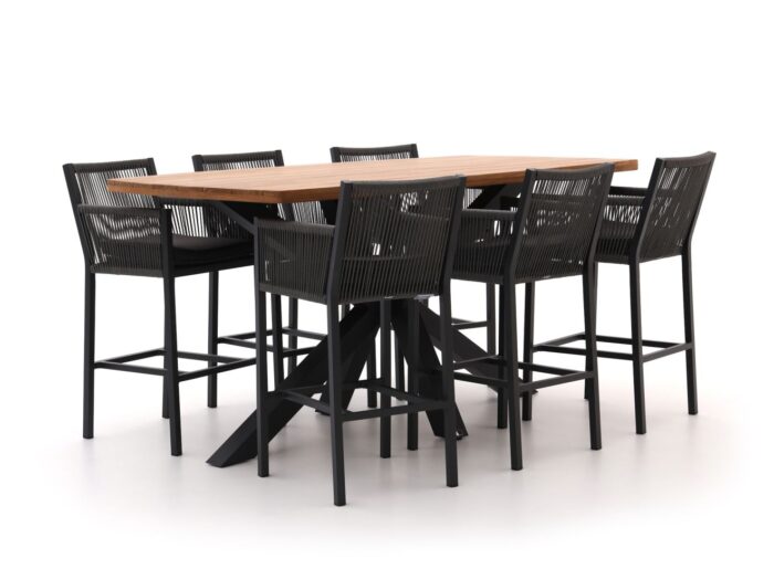 Manifesto Furniture Manifesto Rivola/Induno Deens Ovaal 220cm barset 7-delig Laagste prijsgarantie! – Bruin