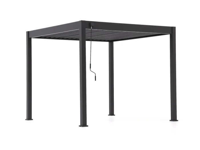 Kees Smit Collectie Cedrino Pergola 300x300x255cm - Zwart