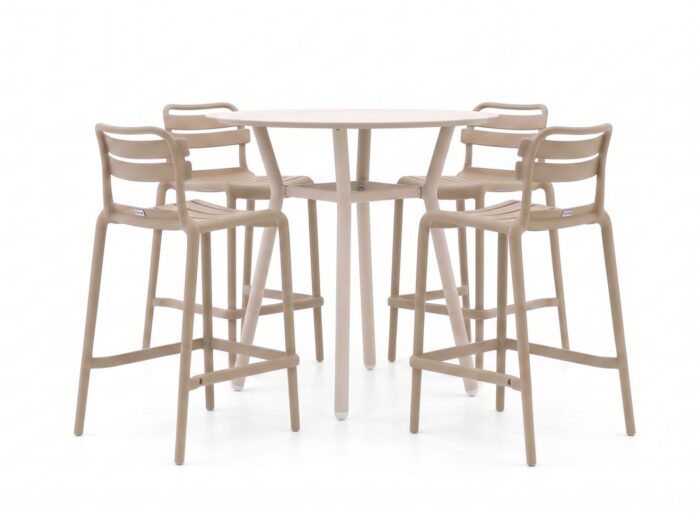 Forza Furniture Forza Vico/Tritoni ø110cm barset 5-delig Laagste prijsgarantie!