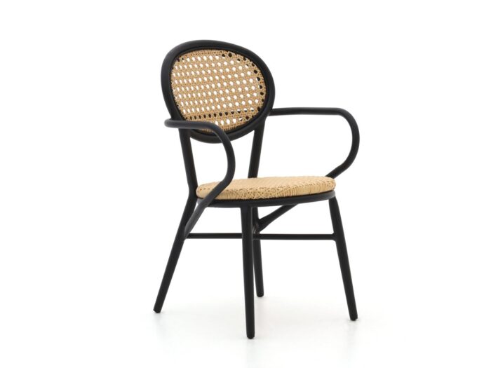 Forza Furniture Forza Tovel dining tuinstoel stapelbaar Laagste prijsgarantie! – Taupe