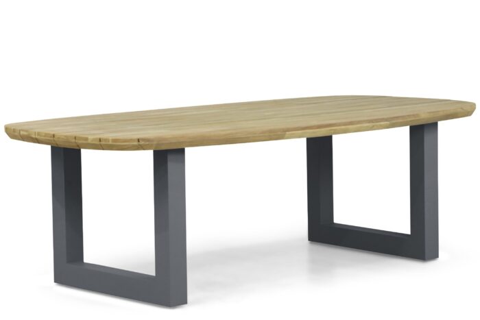 Lifestyle Garden Furniture Falcon/Talai dining tuintafel 240 x 120 cm – Grijs-antraciet