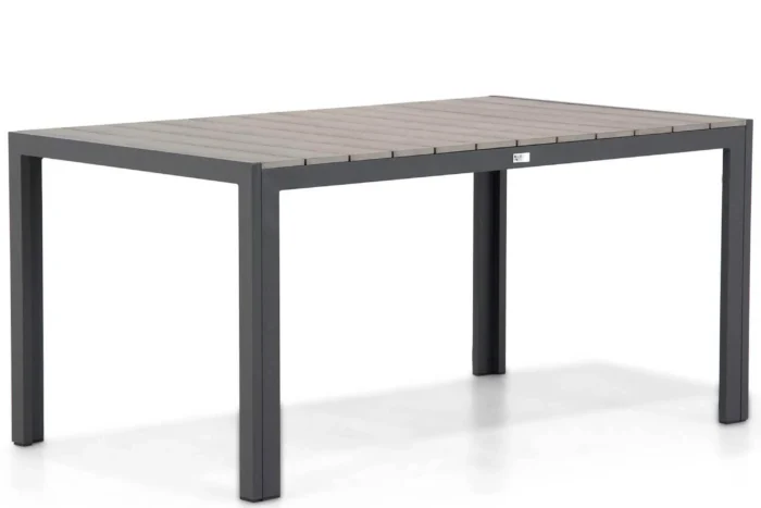 Lifestyle Garden Furniture Young dining tuintafel 155 x 92 cm - Grijs-antraciet