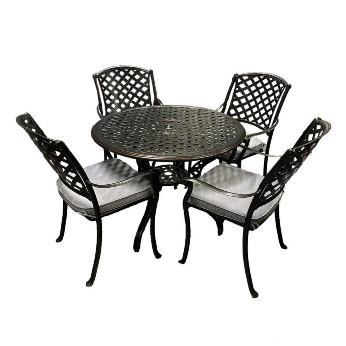 Buitengewoon de boet Camrose Diningset 5 dlg