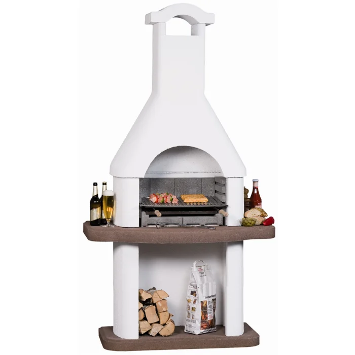 Barbecue beton houtskool bbq nr. 7 (215x120x65cm/480kg)