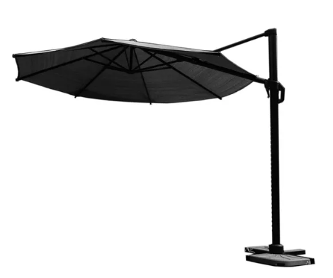 Platinum Zweefparasol Coolfit T1 dia. 3,5 m antraciet – grijs