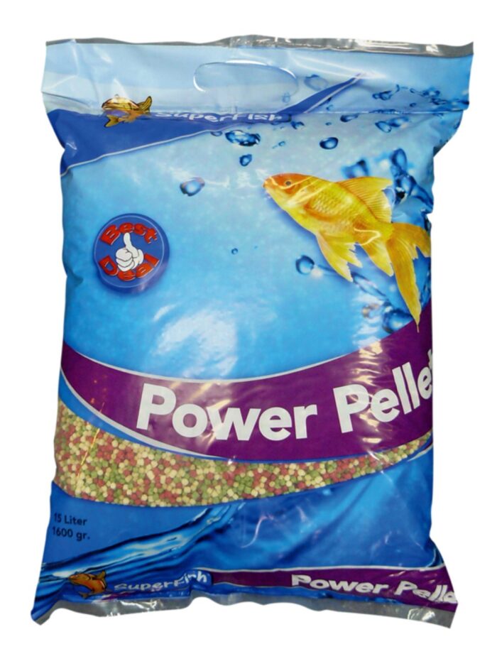 Superfish Power Pellet Zak 15 Liter vissenvoer