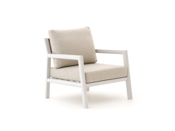 Manifesto Furniture Manifesto Corsano lounge tuinstoel Laagste prijsgarantie! – Wit