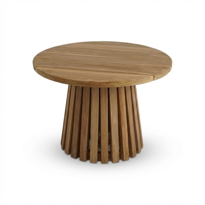 BUITEN living Palau koffietafel | teakhout | Natural Teak | 50cm rond