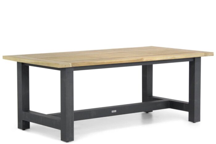 Lifestyle Garden Furniture San Francisco dining tuintafel 200 x 100 cm – Grijs-antraciet