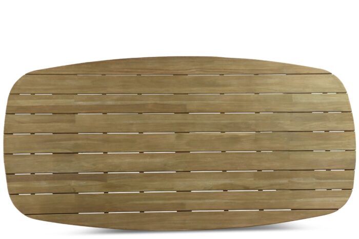 Lifestyle Garden Furniture Falcon dining tuintafel 240 x 100 cm tafelblad (part 1/2) – Transparant