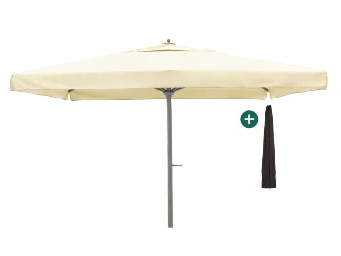 Shadowline Java parasol 450x450cm Laagste prijsgarantie! – Wit