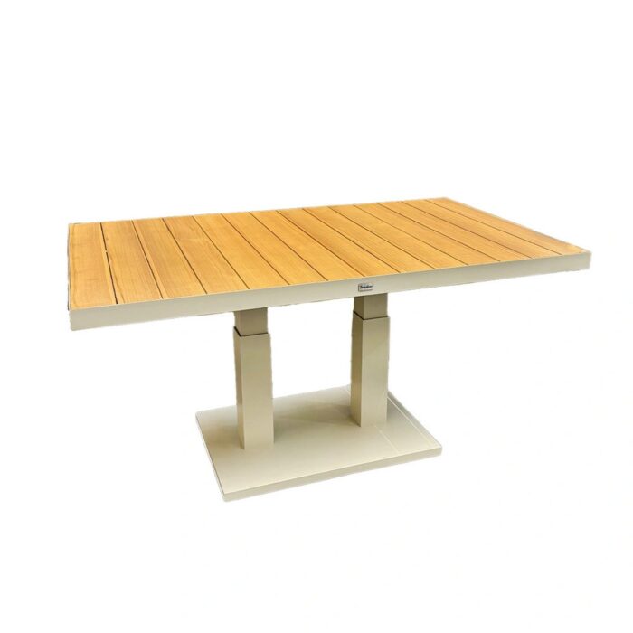 Trestino Manilva Verstelbare Loungetafel Latte – beige;bruin