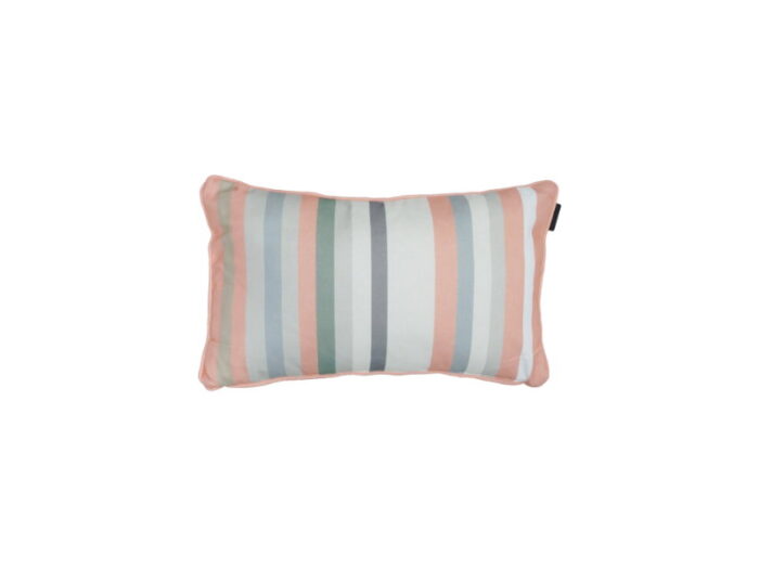 Madison Sierkussen met paspel ca. 30×50 cm Righe salmone – roze