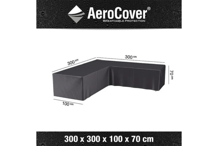 Platinum AeroCover | Loungesethoes 300 x 300 x 100 x 70(h) cm | L-vorm