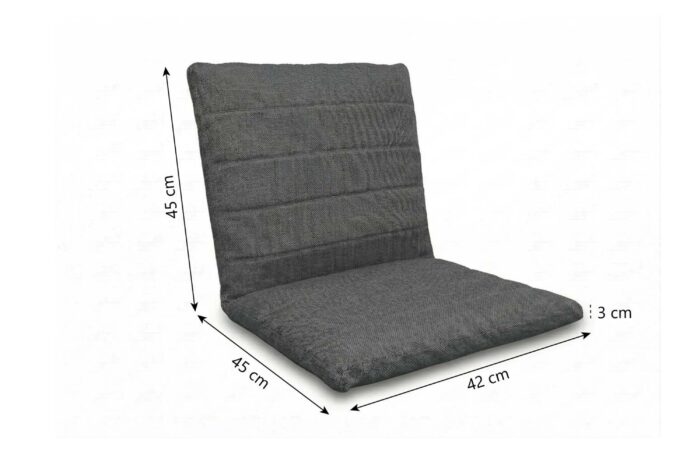 Lifestyle Garden Furniture Timo dining tuinstoel kussen Carbon – Grijs-antraciet