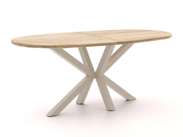 ROUGH Furniture ROUGH-Y Ellips bartafel 240x120cm - Bruin